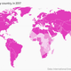 Electrification rate by country, 2017